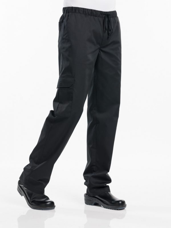 Kokspantalon Baggy Black - Afbeelding 2
