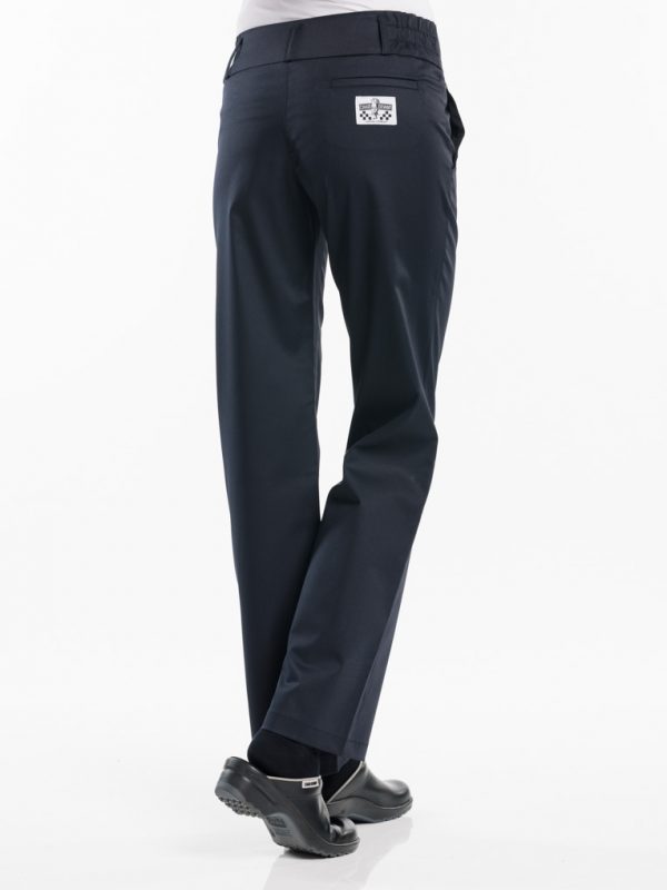 Kokspantalon Lady Black Stretch - Afbeelding 2