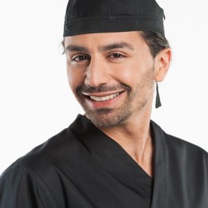Hoofddeksel Bandana Black