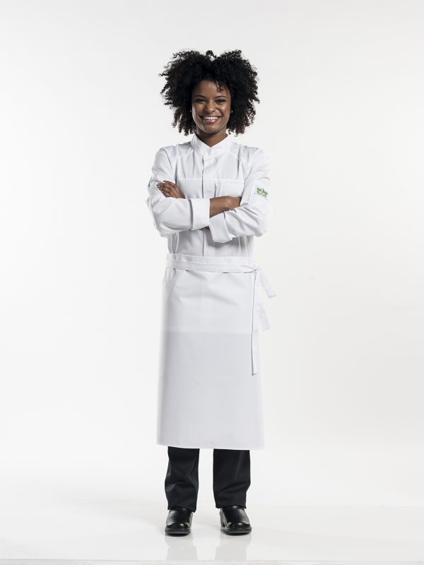 Apron RPB White W100 - L70 - Image 2