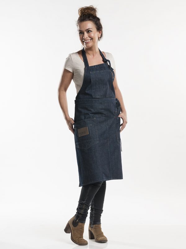 Bib apron Multipocket Denim 35 - Image 2
