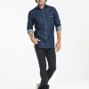 Shirt / Blouse Denim Stretch