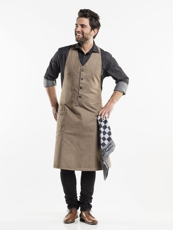 Schort Bistro Denim - Afbeelding 4