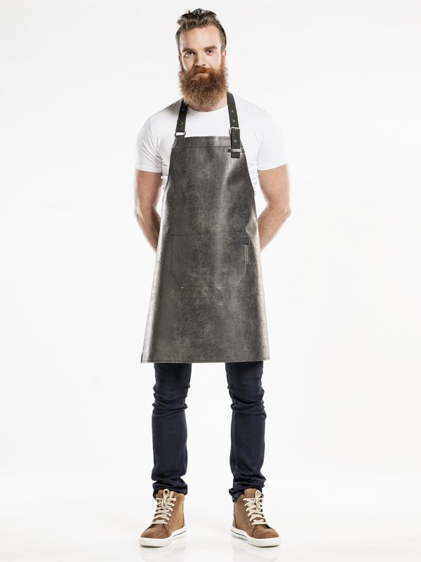 Bib apron Regular Leather - Image 2