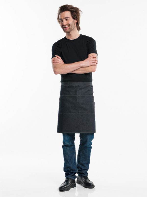 Sloof Regular Black Denim W90-L50