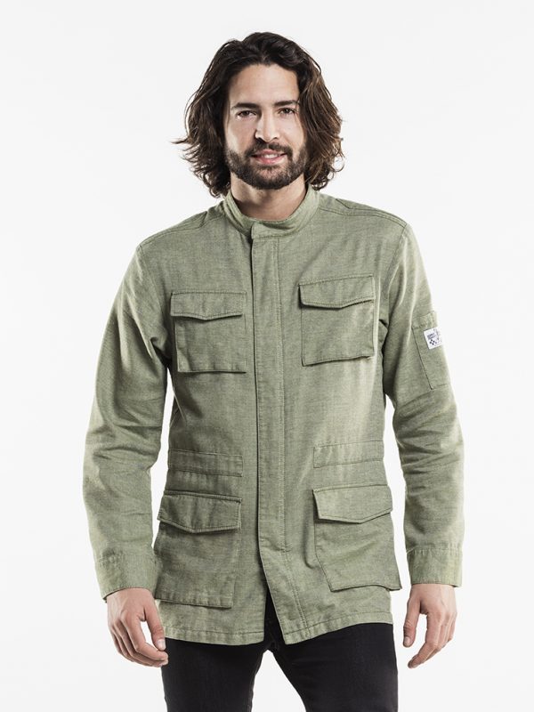 Koksbuis Parka groen Hagatex