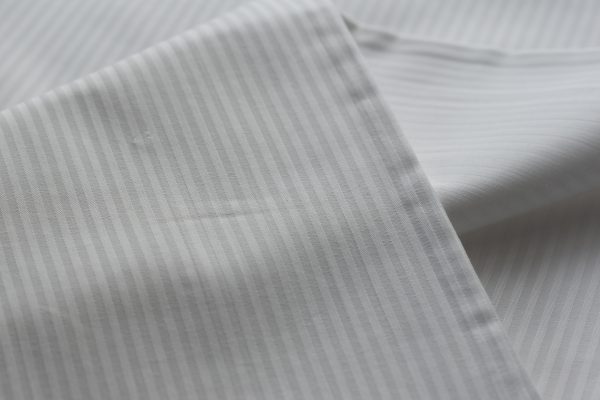 Pillow Case Satin stripe T250 80% Cotton / 20% Polyester 4 mm