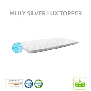 Mlily Silver Lux Topper